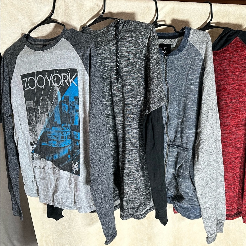 Young Men’s Shirt & Jacket Bundle. Medium, Ring of Fire, Modern Culture-Zoo York